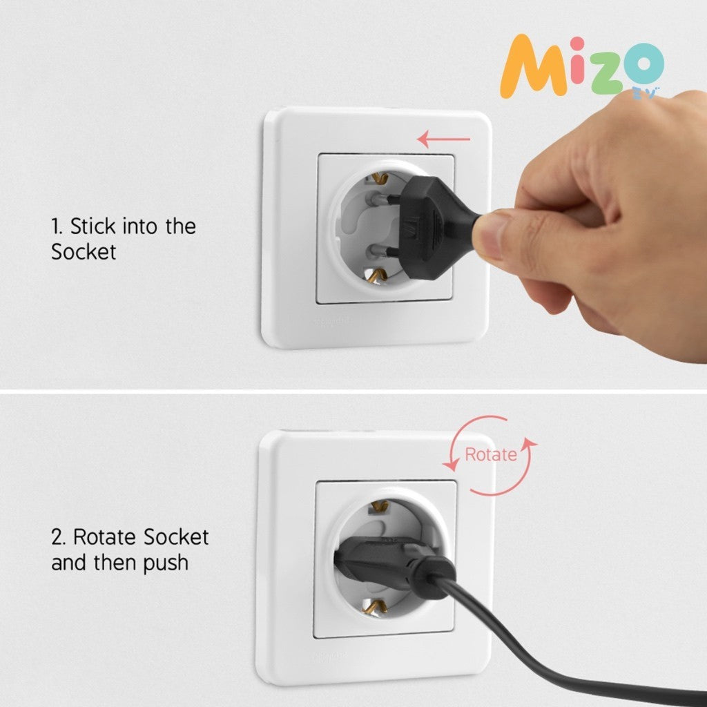 MIZO Electric Socket Protector Penutup Colokan Listrik Anak Pengaman Listrik
