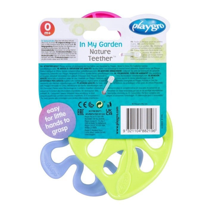 Playgro In My Garden Nature Teether -  Mainan Teether Anak
