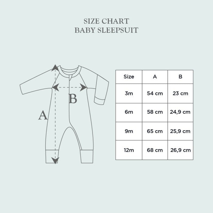 Jumper Bayi Lengan Panjang - Little Palmerhaus Baby Sleepsuit 10.0