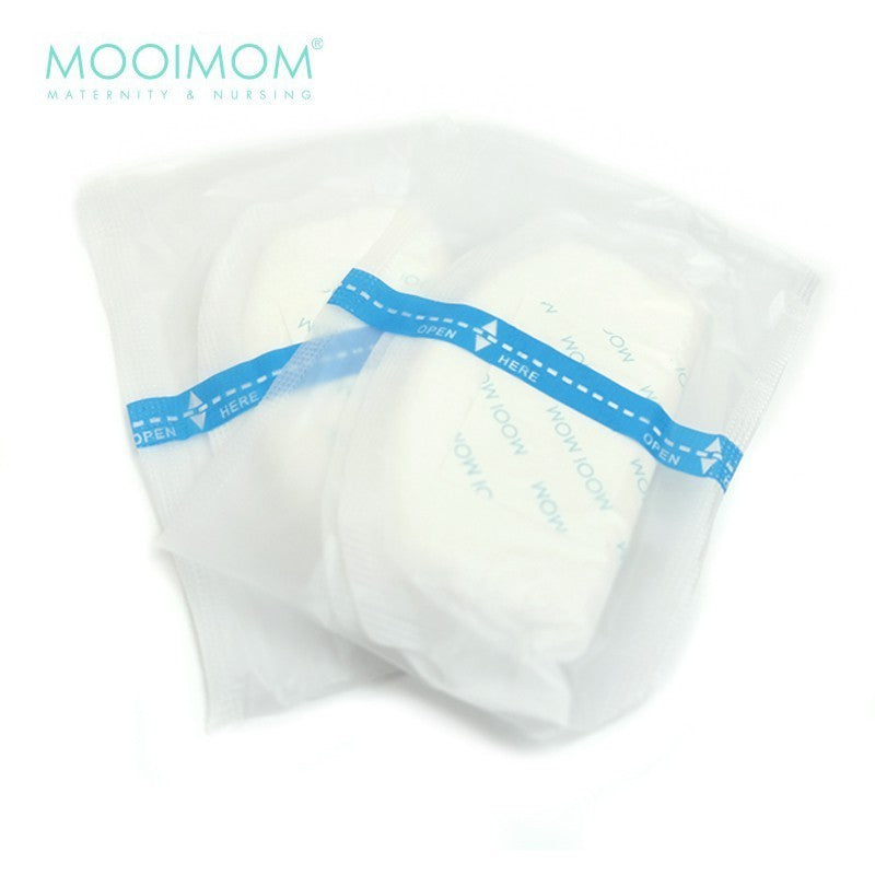 MOOIMOM Disposable Breast Pad 30pcs New - Penyerap ASI Sekali Pakai