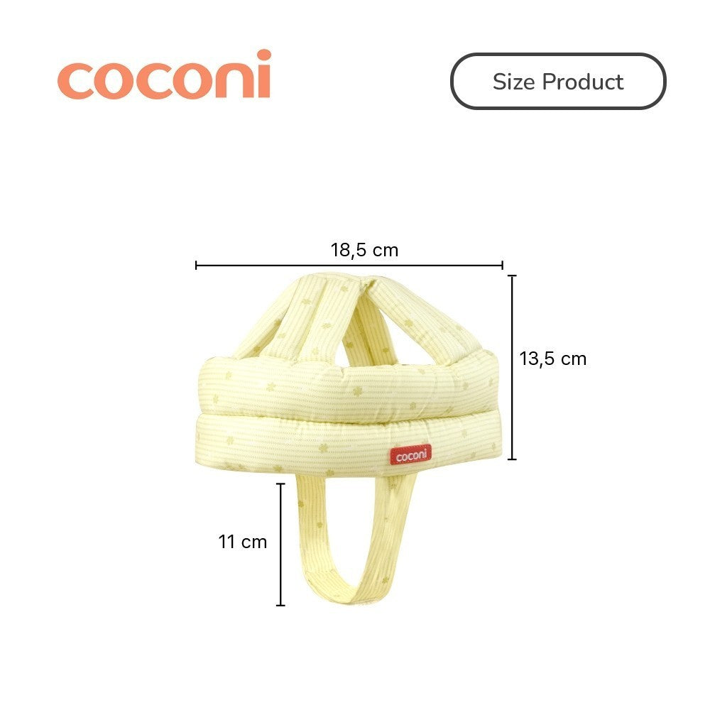 COCONI Children's Head Protector | Topi Pelindung Kepala Bayi dari Jatuh Benturan Topi Anti Ketok