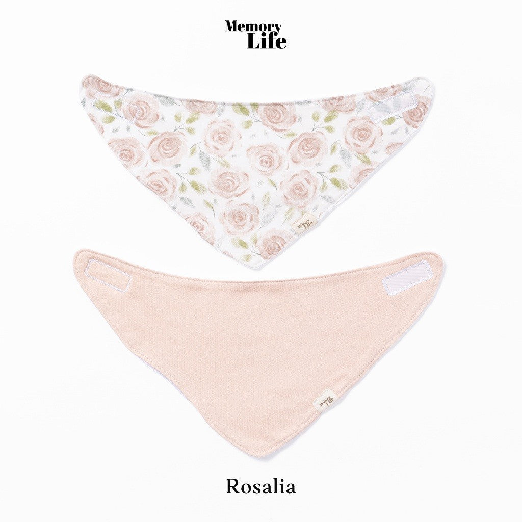 MemoryLife - Drool Catcher 2 Set Bandana Bib | Celemek Bayi Slabber - MemoryLife Essentials