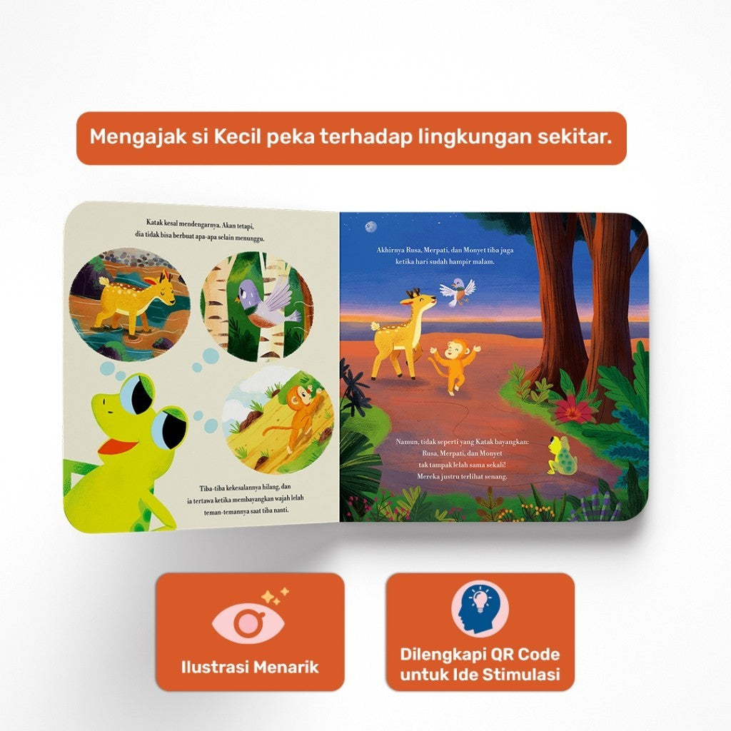 Tentang Anak - Cerita Dongeng Anak: Si Katak yang Tergesa-Gesa / Maukah Kamu Berteman Denganku | Asah Ketangguhan si Kecil