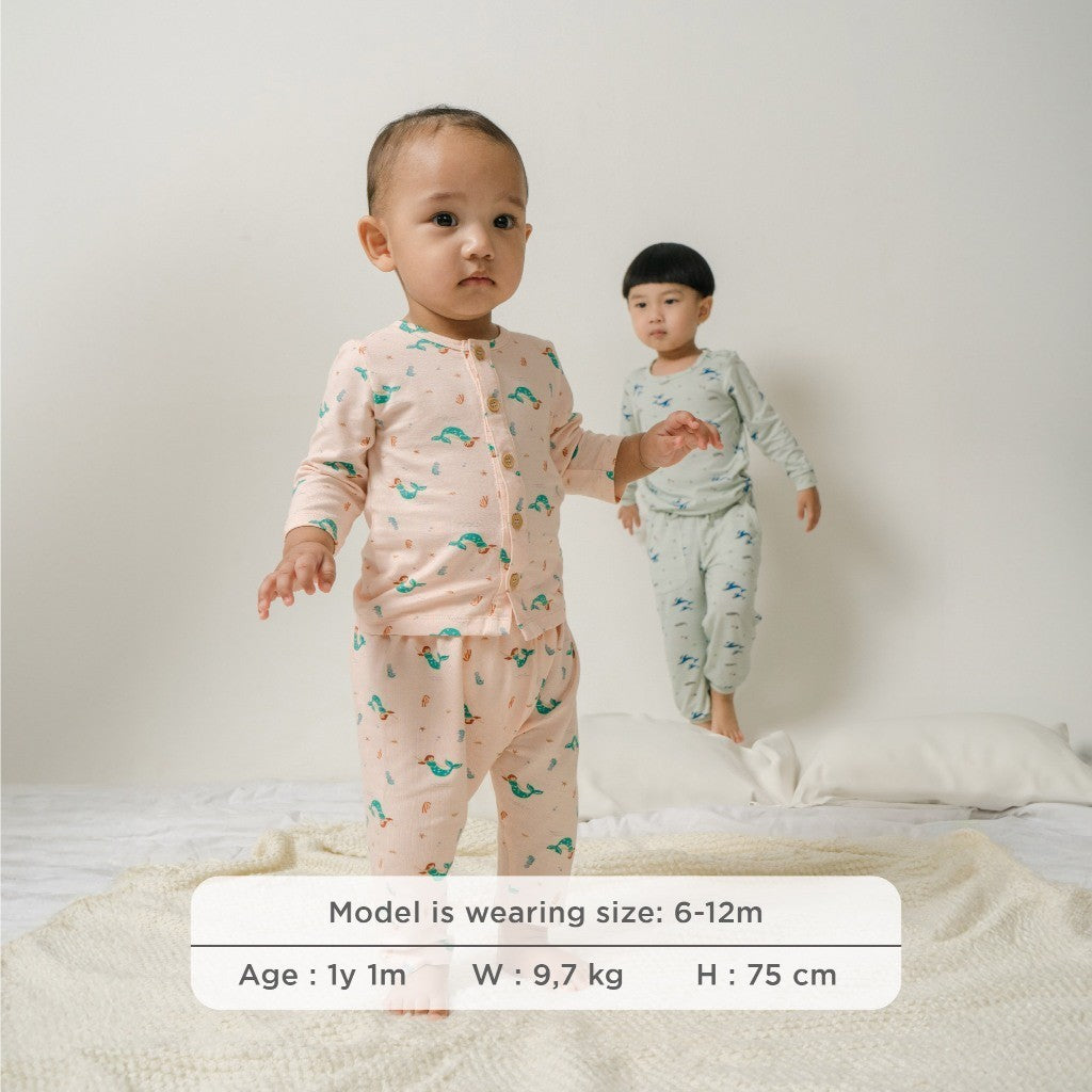 Little Palmerhaus - Nara Baby Summer Pjs (Piyama / Baju Tidur Bayi)