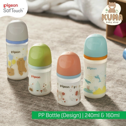 Pigeon SofTouch BPP Nursing Wide Neck Bottle Botol Susu Bayi