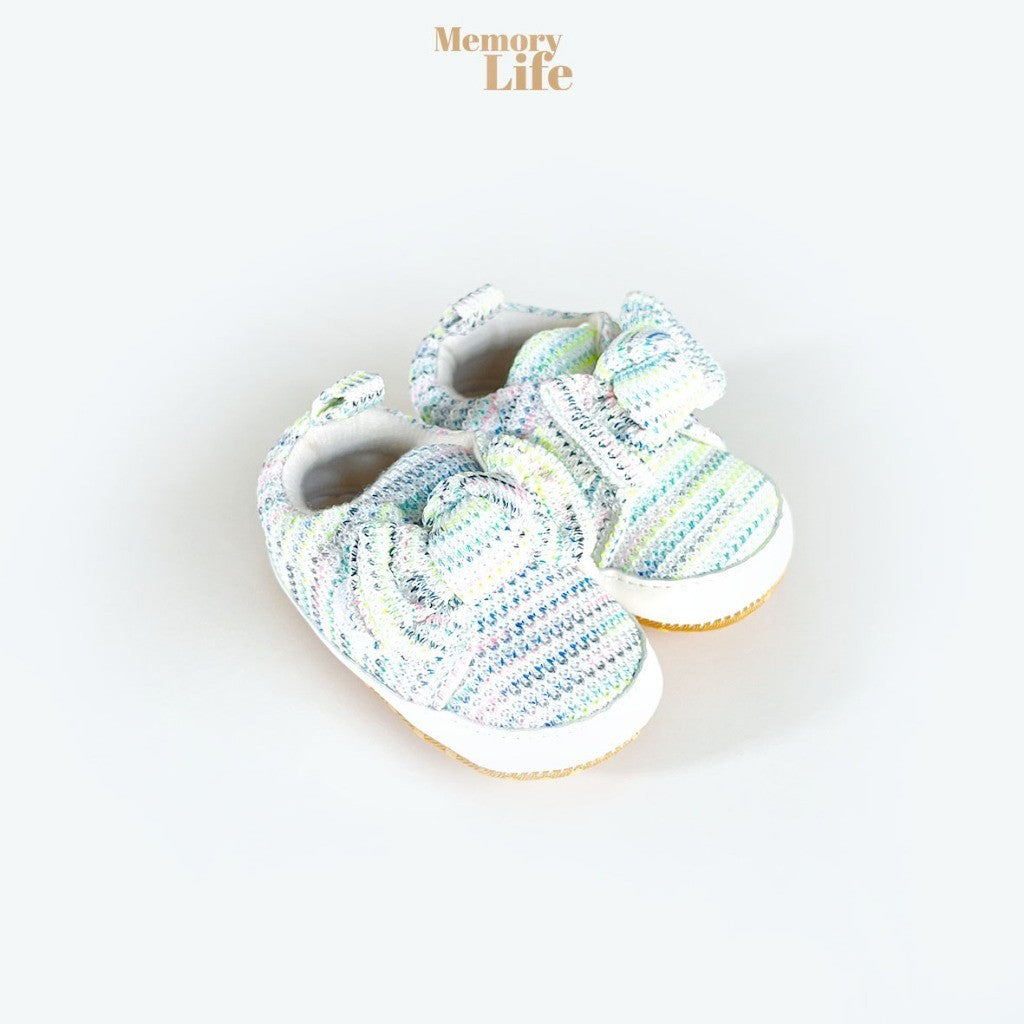 MemoryLife - Prewalker Soft Ribbon | Sepatu Prewalker Premium Bayi Perempuan Umur 0 Bulan - 18 Bulan