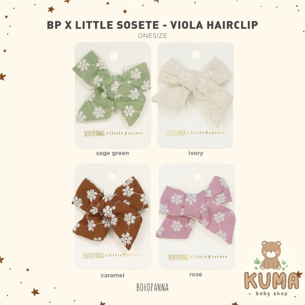 BOHOPANNA - VIOLA HAIRCLIP - Jepitan Rambut Anak Perempuan