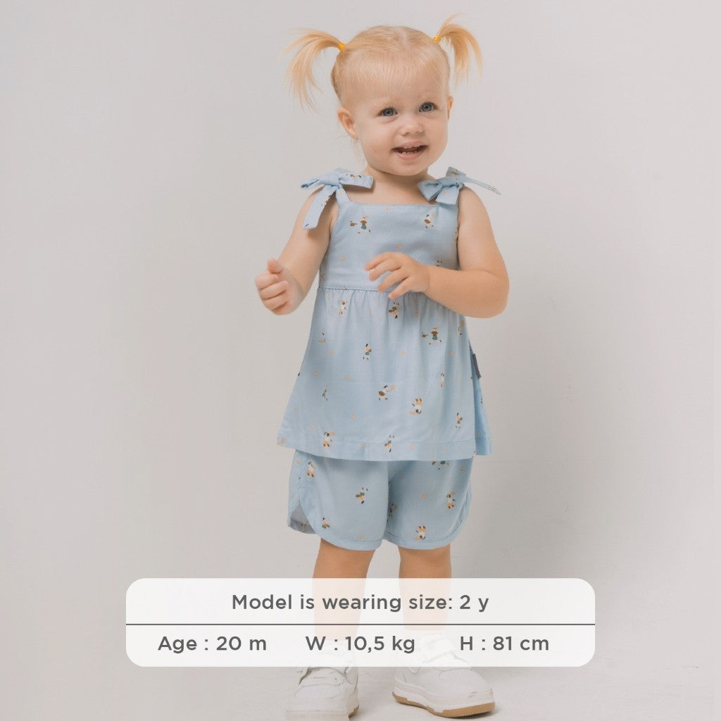 Little Palmerhaus - Lilou Attire Set (Setelan Anak Perempuan)