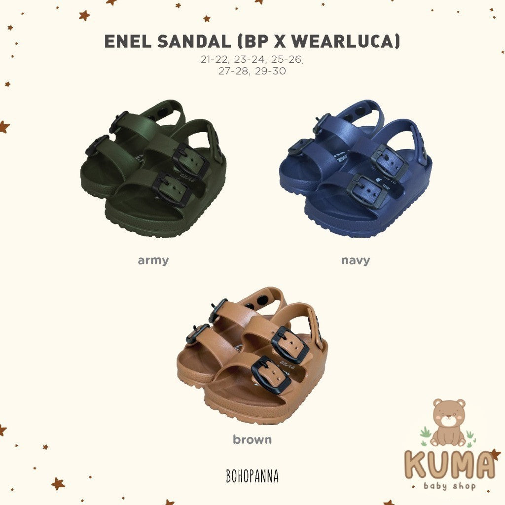 BOHOPANNA - BOHOPANNA X WEARLUCA - ENEL SANDAL - Sandal Anak