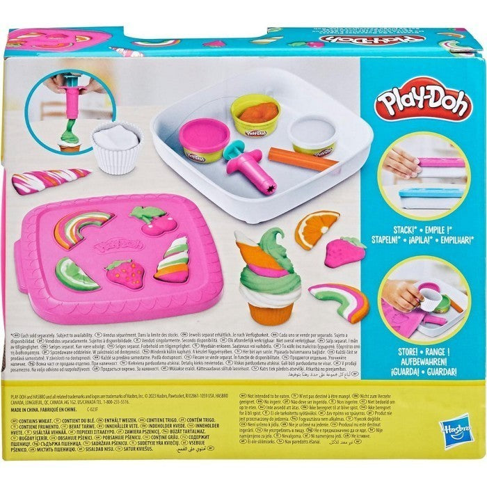 Play Doh Create n Go Cupcakes Playset Hasbro F7527 Playdoh Pink