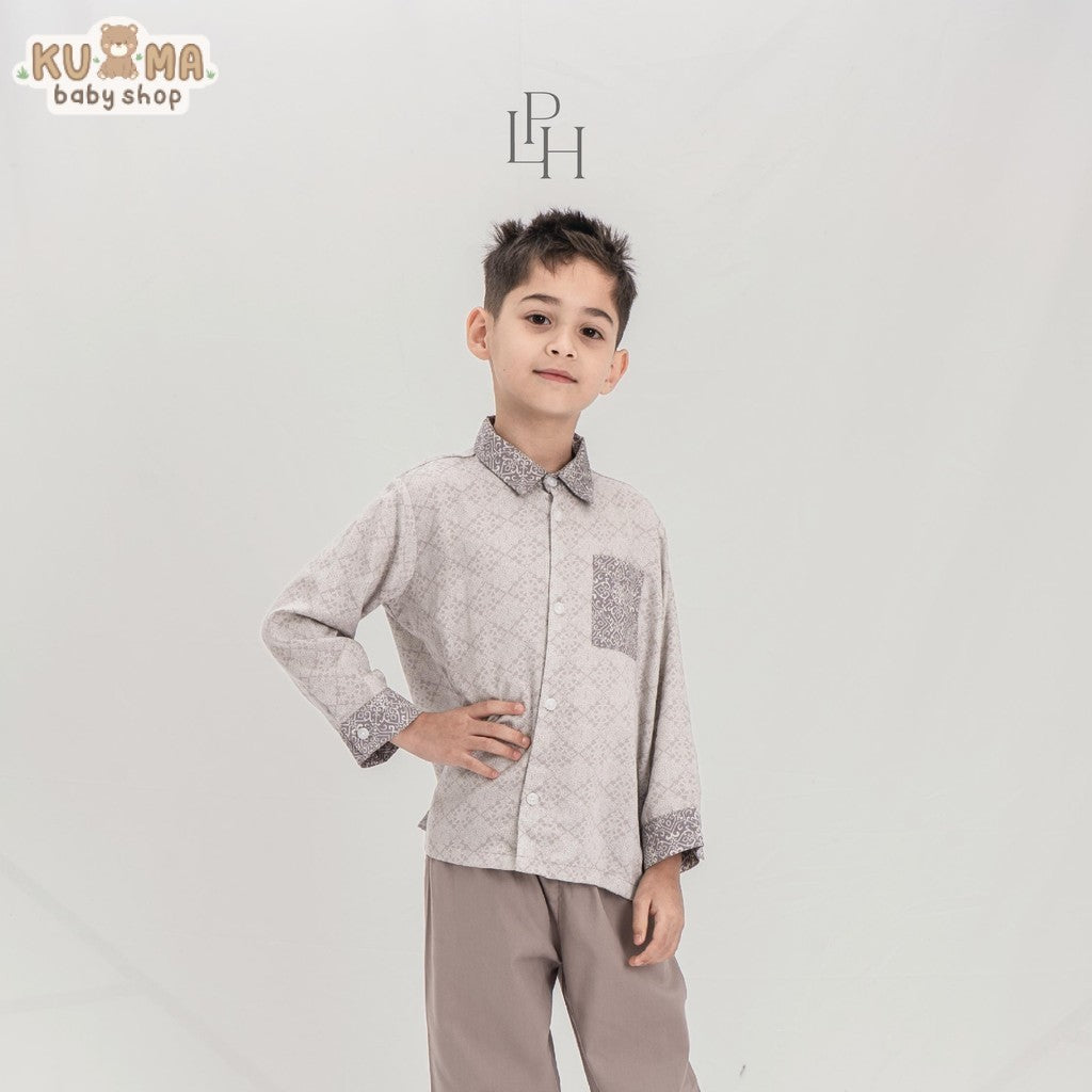 Little Palmerhaus - Baju Lebaran 2025 - Arya Boy Attire Set (Setelan Koko Anak Laki-Laki Usia 1-6 Tahun)