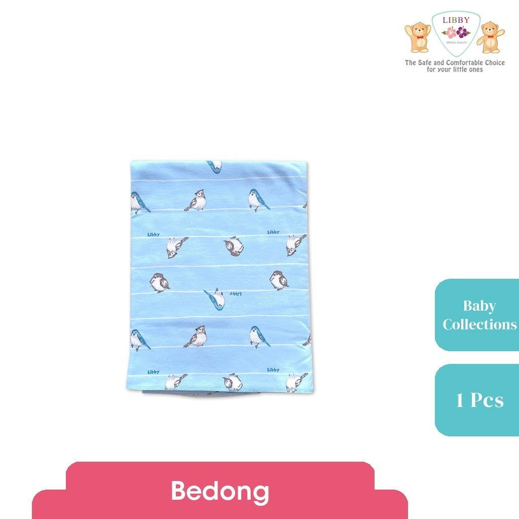 LIBBY 1 pcs Bedong Motif Baby Collection ( 1 pcs )