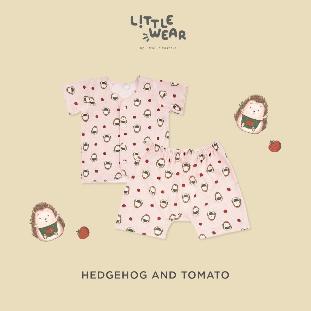 Little Wear Short Set 23.0 by Little Palmerhaus (Setelan Baju Bayi Lengan Pendek)