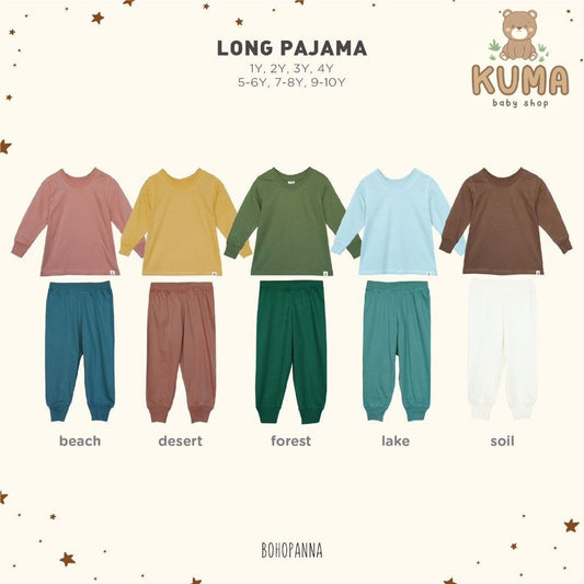 BOHOPANNA - LONG PAJAMA - Setelan Baju Tidur Anak
