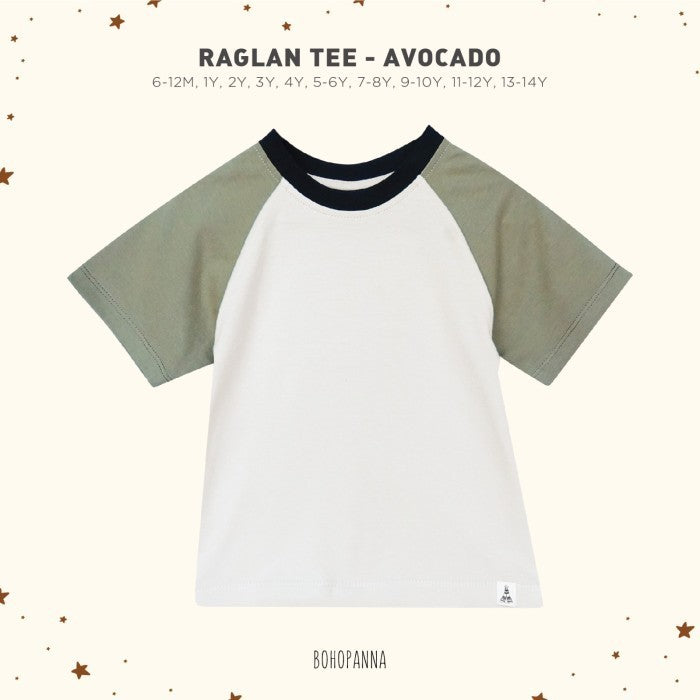 BOHOPANNA - RAGLAN TEE - KAOS ANAK LAKI LAKI