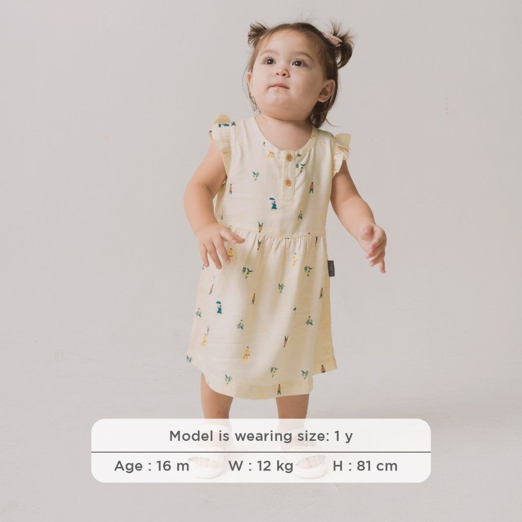 Little Palmerhaus - Quinn Dress (Dress Bayi & Anak Perempuan)