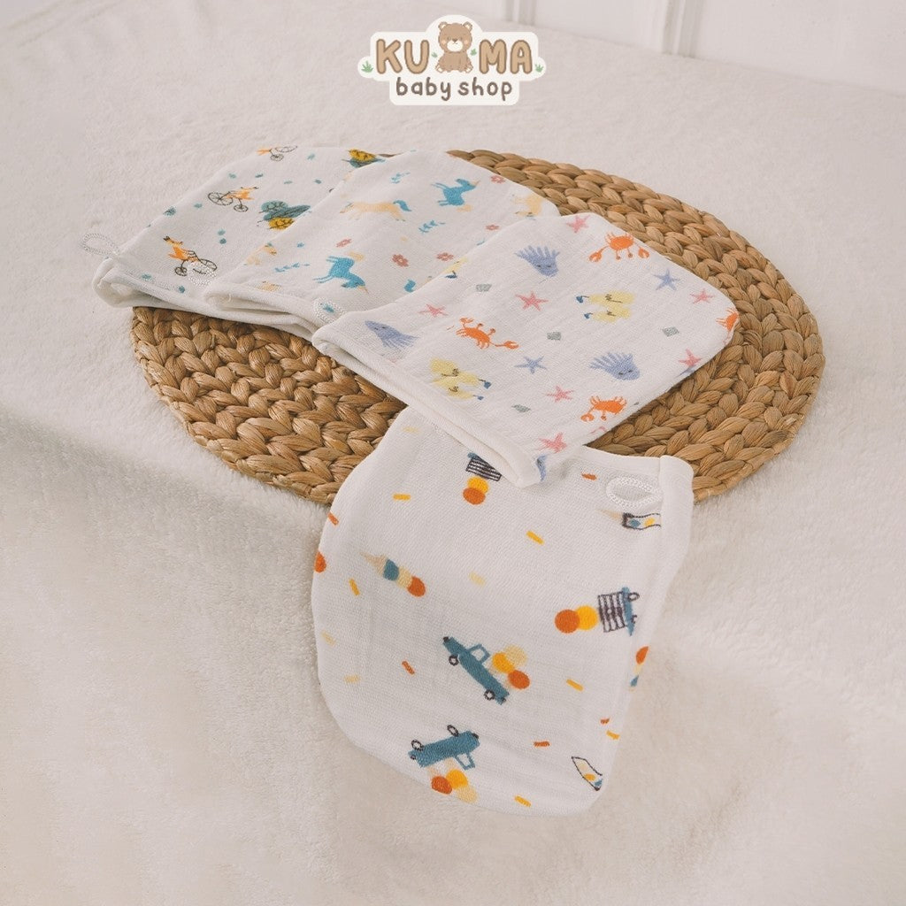 Little Palmerhaus - Wash glove 3.0 Set of 2 (Waslap Bayi)