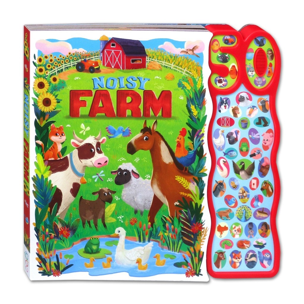 Things That Go/Noisy Farm Sounds Board Book With 50 Sounds! [Igloo Books]