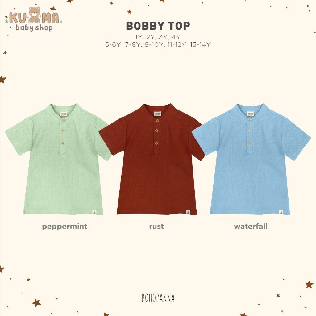 BOHOPANNA - BOBBY TOP - Atasan Anak Laki-Laki - Kaos Polo Anak 2520