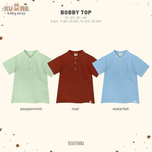 BOHOPANNA - BOBBY TOP - Atasan Anak Laki-Laki - Kaos Polo Anak 2520