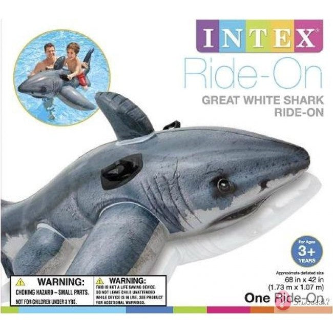 Pelampung Anak INTEX Ikan Hiu SHARK JUMBO FLOAT 57525
