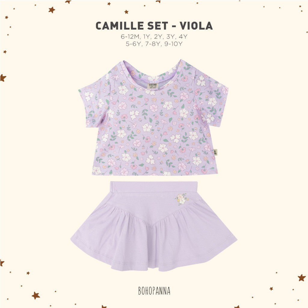 BOHOPANNA - CAMILLE SET - Setelan Baju Anak Perempuan 2523