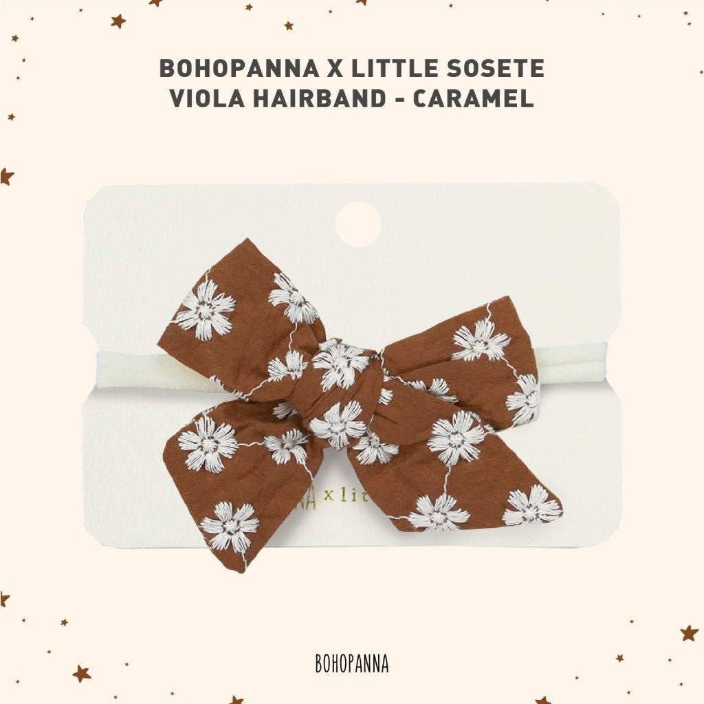 BOHOPANNA - VIOLA HAIRBAND - Ikat Rambut Anak Perempuan