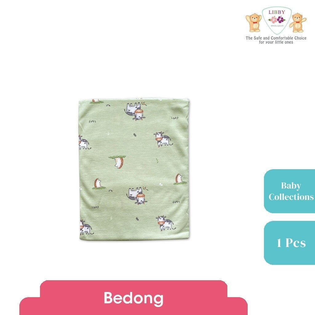LIBBY 1 pcs Bedong Motif Baby Collection ( 1 pcs )