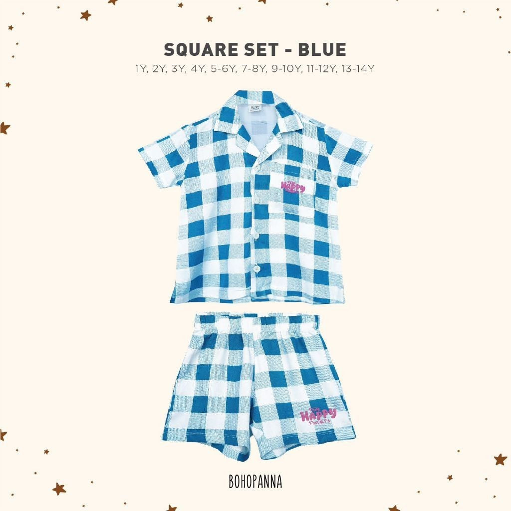 BOHOPANNA - SQUARE SET - Setelan Anak