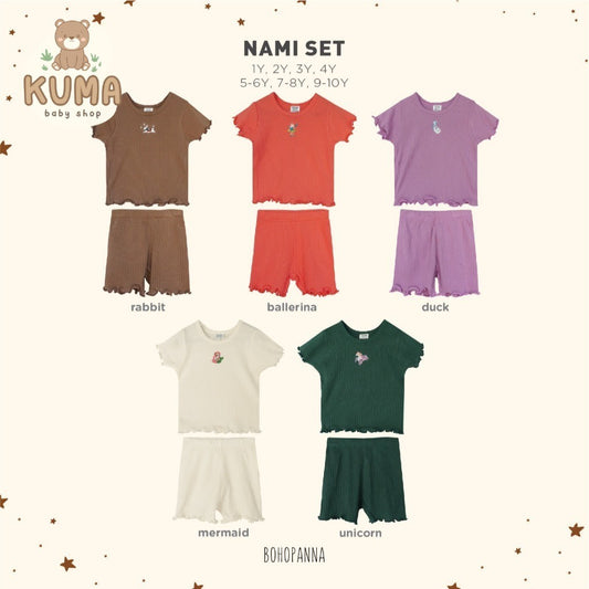 BOHOPANNNA - NAMI SET - Setelan Anak Perempuan