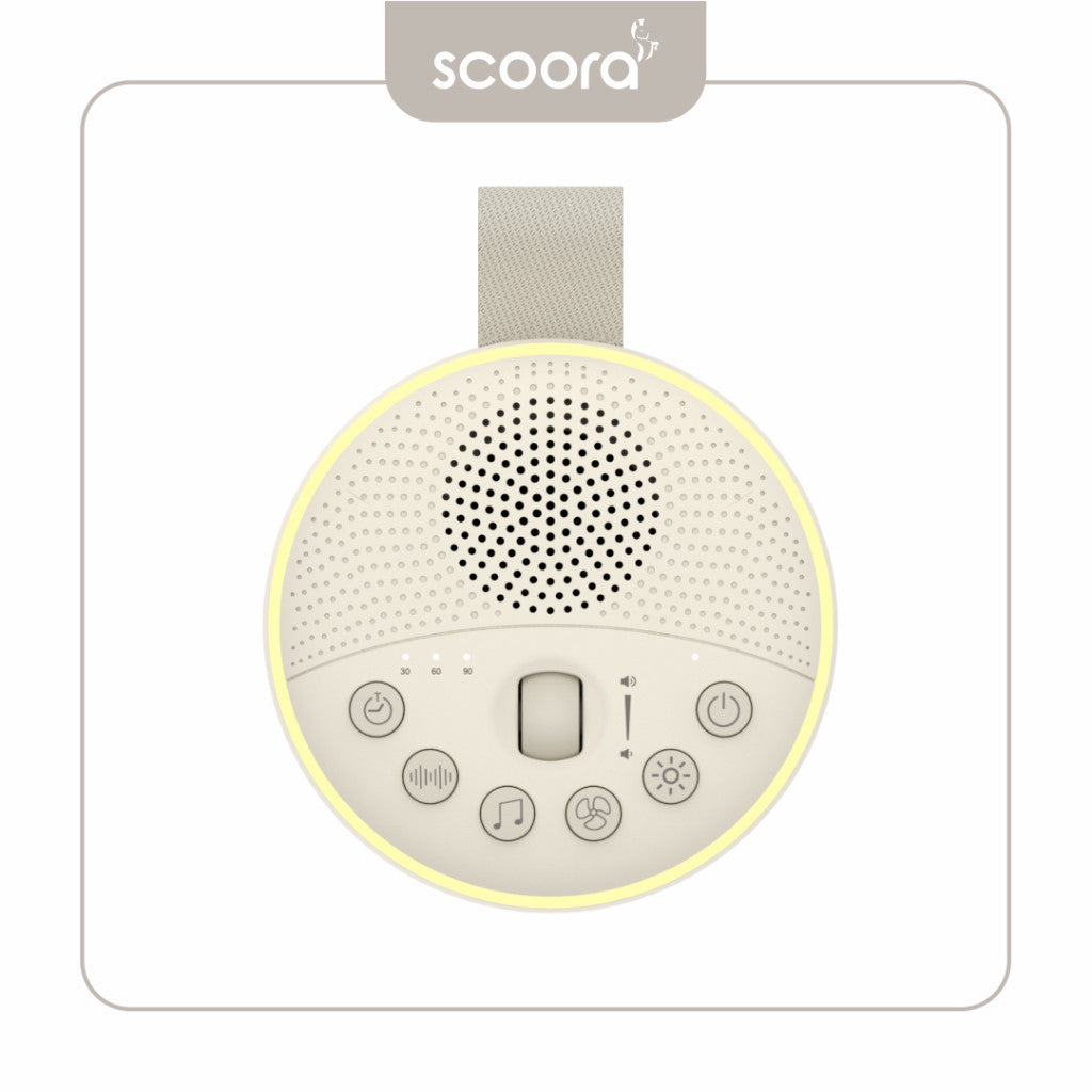 SCOORA Dream Whisper Lullaby White Noise Speaker Portable Baby Sleep / Baby Soother / Baby Shusher / Musik Tidur Bayi