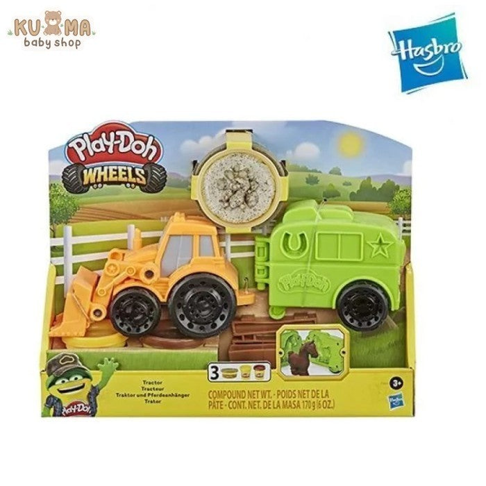 PLAY-DOH Wheels Tractor Farm Truck Hasbro F1012 Playdoh