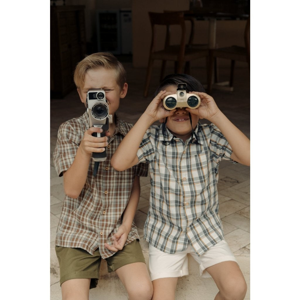 BOHOPANNA - SHORT SLEEVE CHECKERED - Atasan Anak Laki-Laki 2523