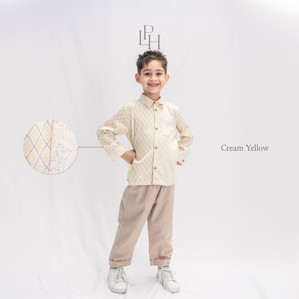 Little Palmerhaus - Baju Lebaran 2025 - Arya Boy Attire Set (Setelan Koko Anak Laki-Laki Usia 1-6 Tahun)