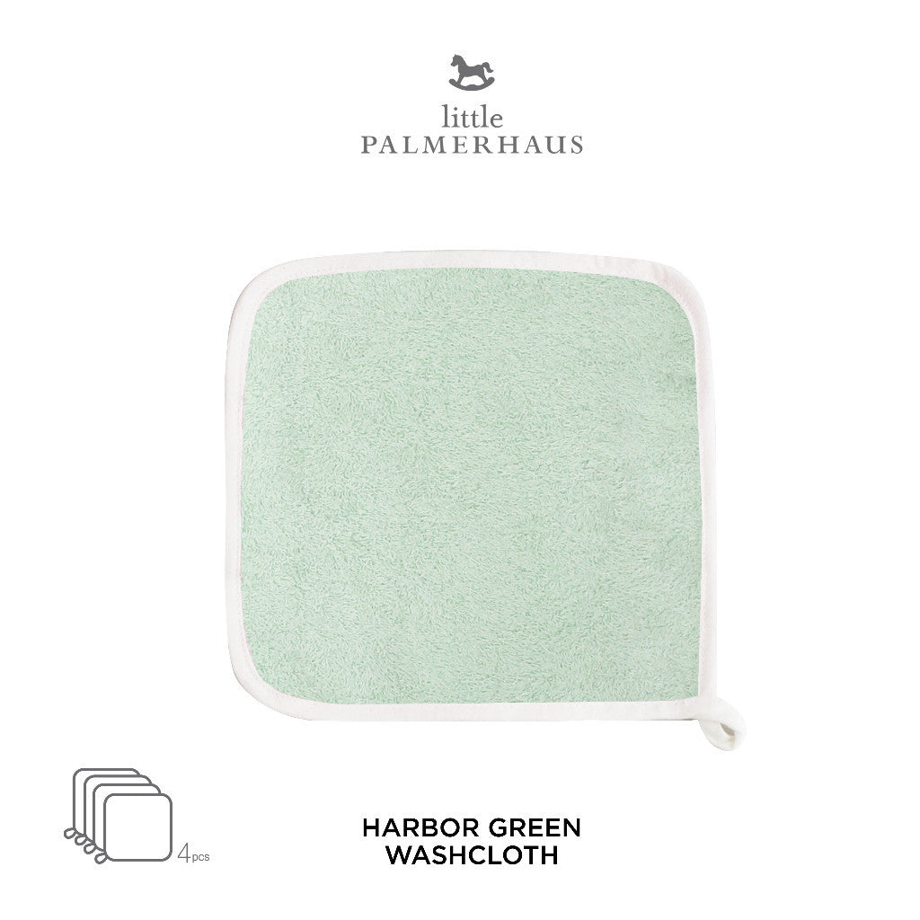 Little Palmerhaus Washcloth Bam & Boo Bamboo Washcloth 5.0 | Lap Mandi Bayi | Sapu Tangan Bayi