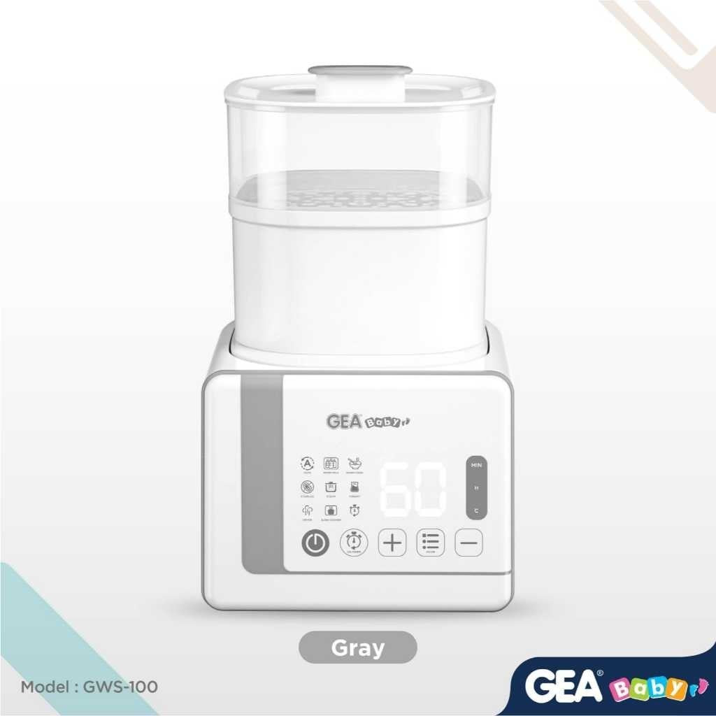 GEA Baby Multifunction Warmer Sterilizer Dryer  GWS 100 / penghangat susu / sterilisasi / slow cooker GWS-100 Steril