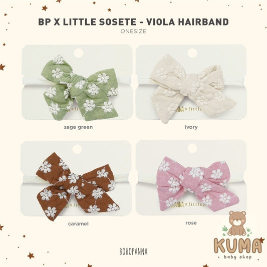 BOHOPANNA - VIOLA HAIRBAND - Ikat Rambut Anak Perempuan