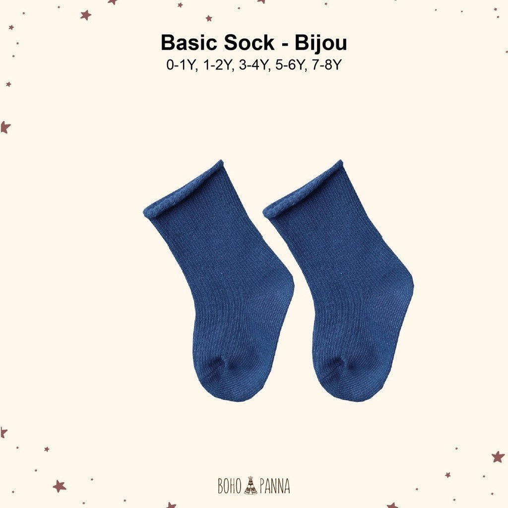 BOHOPANNA - BASIC SOCK - Kaos Kaki Anak 0-4 tahun