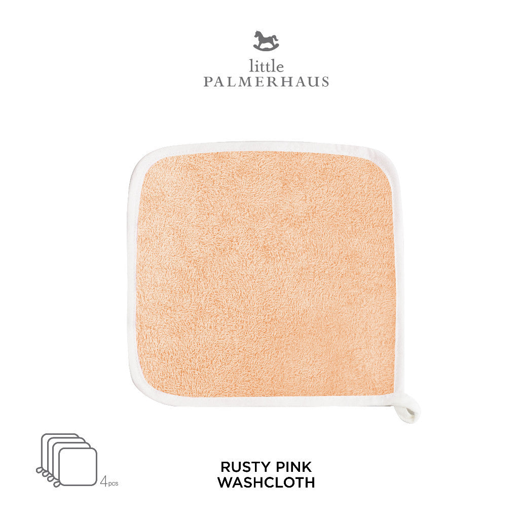 Little Palmerhaus Washcloth Bam & Boo Bamboo Washcloth 5.0 | Lap Mandi Bayi | Sapu Tangan Bayi