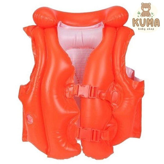 INTEX 58671 Jaket Ban / Pelampung Renang Anak Orange Polos
