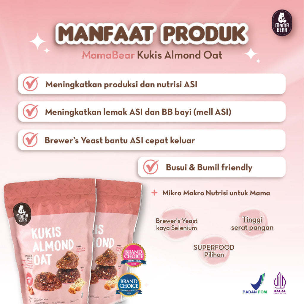 MamaBear X Jessica Mila Package - ASI Booster Gift Hadiah Pelancar Peningkat Produksi ASI