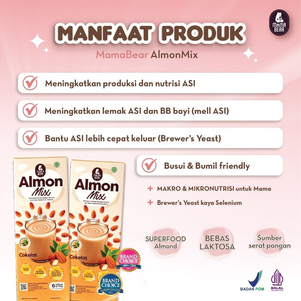 MamaBear X Jessica Mila Package - ASI Booster Gift Hadiah Pelancar Peningkat Produksi ASI