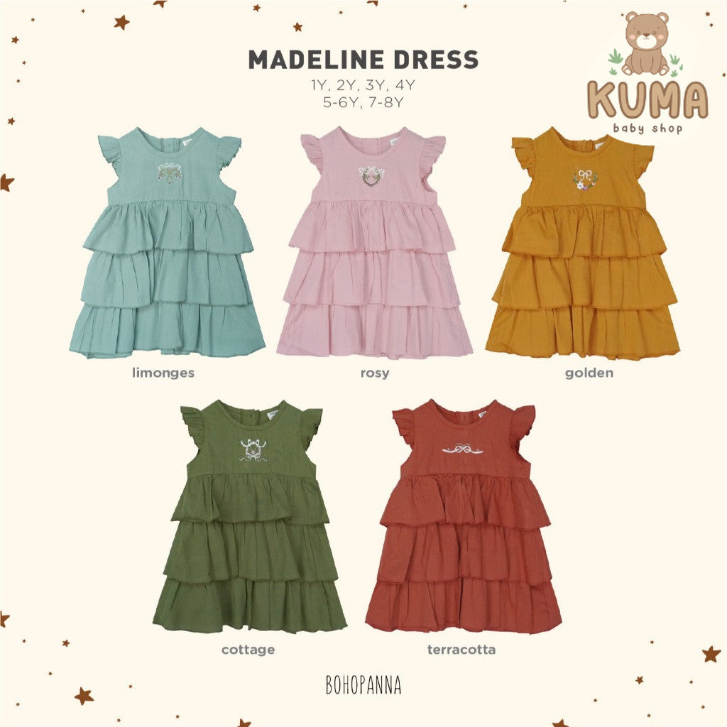 BOHOPANNA - MADELINE DRESS - Dress Anak Perempuan