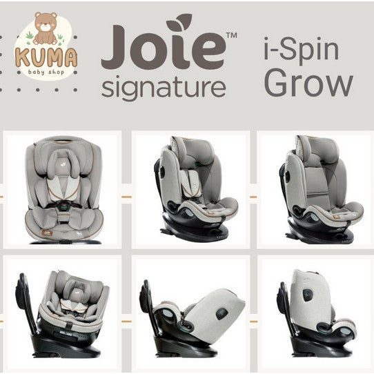 Joie Signature I-Spin Grow Carseat - Carsit 360 Rotation Anak Bayi Newborn Anak ISpin Carseat Dudukan Mobil Isofix