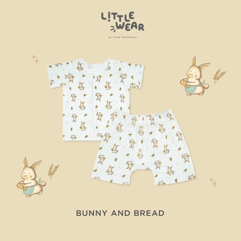 Little Wear Short Set 23.0 by Little Palmerhaus (Setelan Baju Bayi Lengan Pendek)