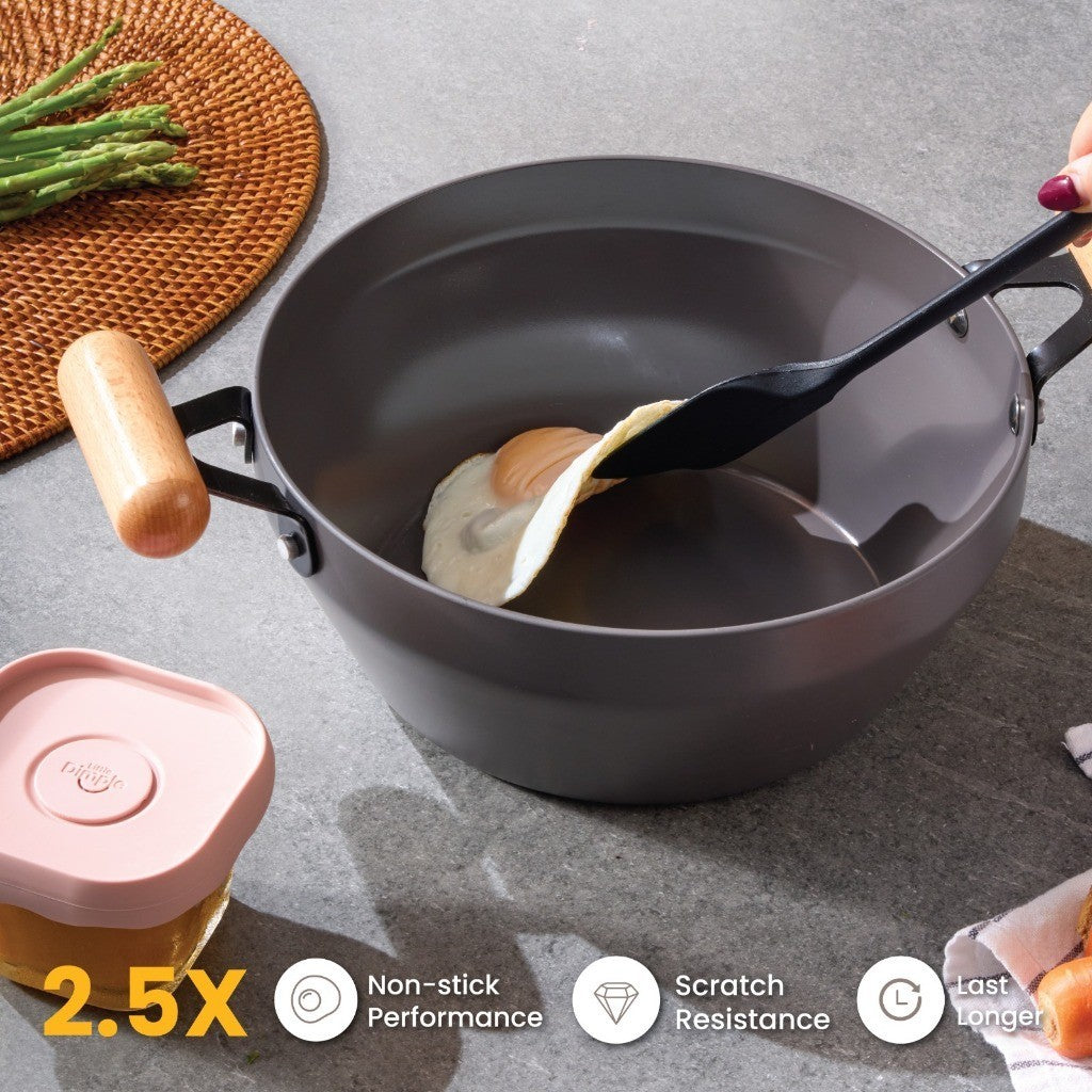 Little Dimple All In 1 Pan - Panci Anti Lengket Serbaguna Alat masak Mpasi