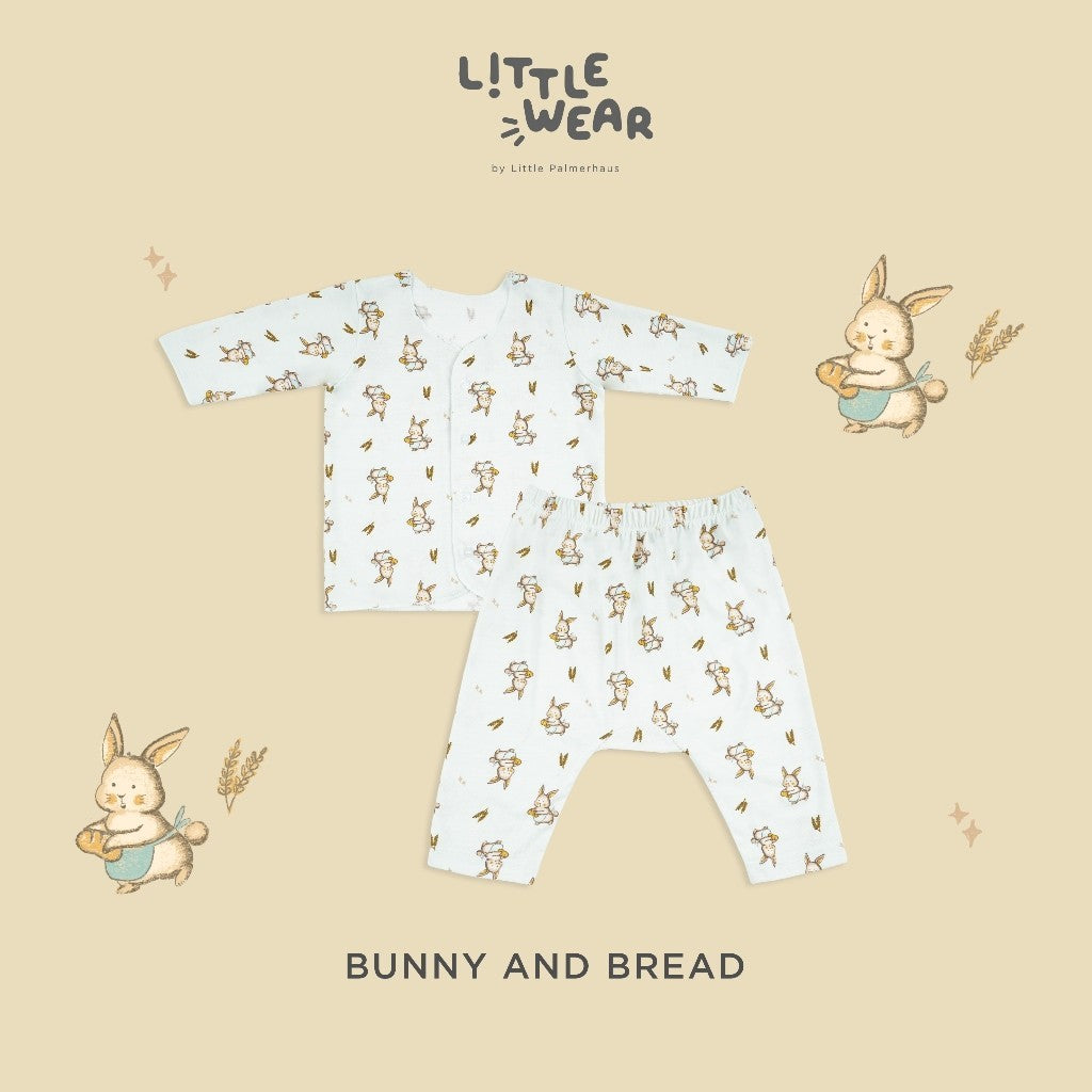 Little Wear Long Set 23.0 by Little Palmerhaus (Setelan Baju Bayi Lengan Panjang)