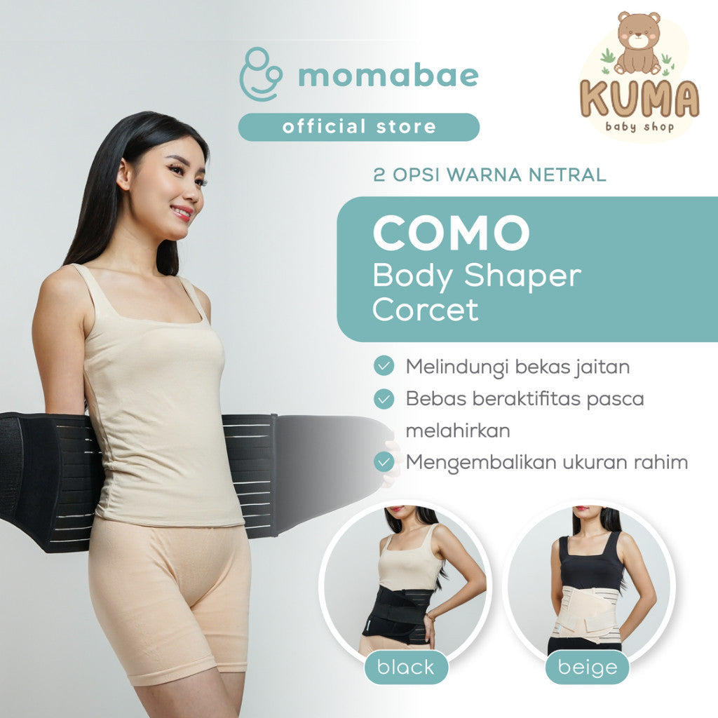 COMO Body Shaper Corset | Korset Melahirkan | Korset Ibu Melahirkan | Korset Pelangsing