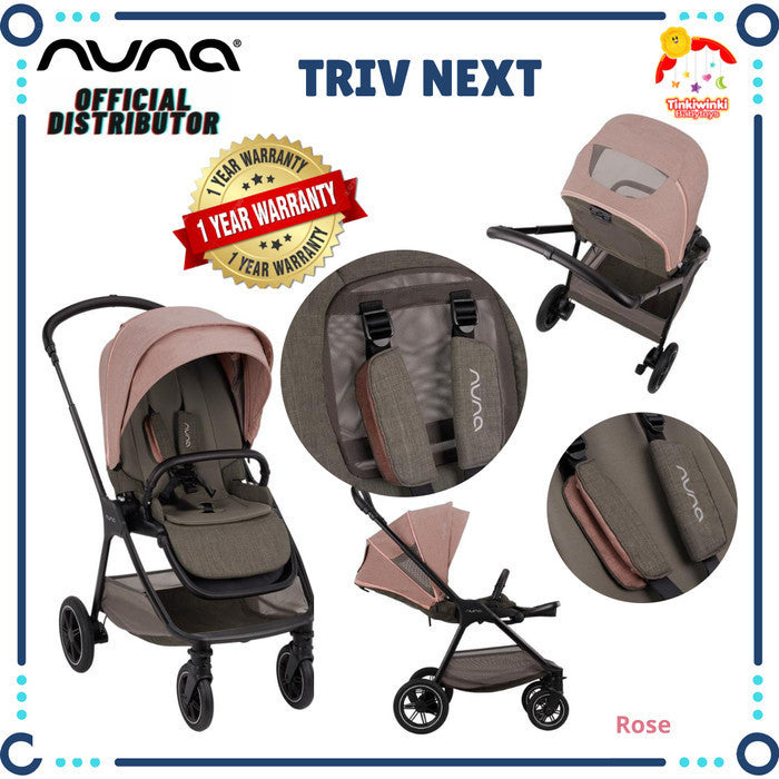 Nuna Triv Next Stroller Kereta Dorong Bayi Nuna 2 Way Free Cup Holder