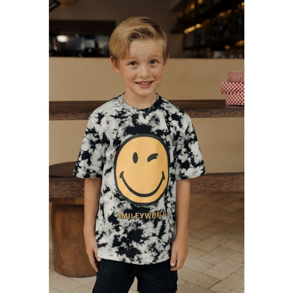 BOHOPANNA - BOHOPANNA X SMILEY - TIE DYE TEE - Kaos Anak - Atasan Anak 2504